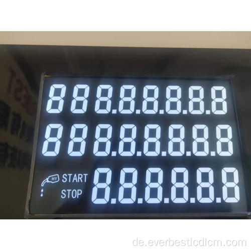 Tankstelle Anzeigebildschirm